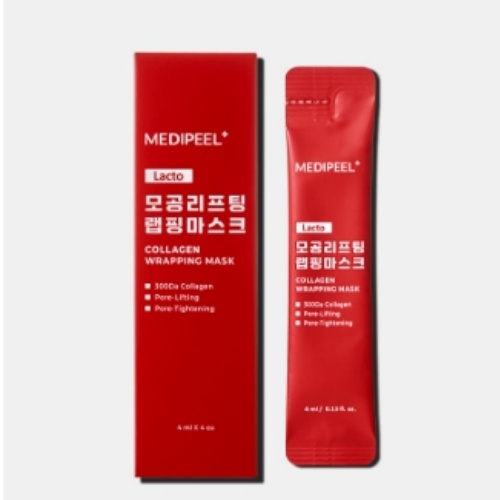 DAISO MEDIPEEL Lacto Pore Lifting Wrapping Mask (4ml*4 sheets)