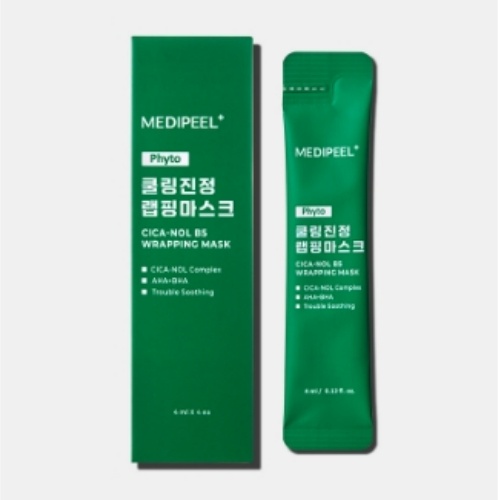 DAISO MEDIPEEL Cica Cooling Soothing Wrapping Mask (4ml*4 sheets)