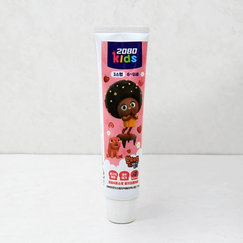 DAISO 2080 Kids 3-Step Mild Toothpaste 70g