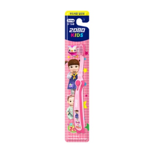 DAISO 2080 Kids 2-Step Toothbrush