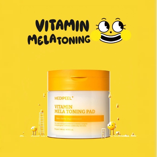 DAISO MEDIPEEL Vitamin Mela Toning Pad 2.0 (140ml/50 sheets)
