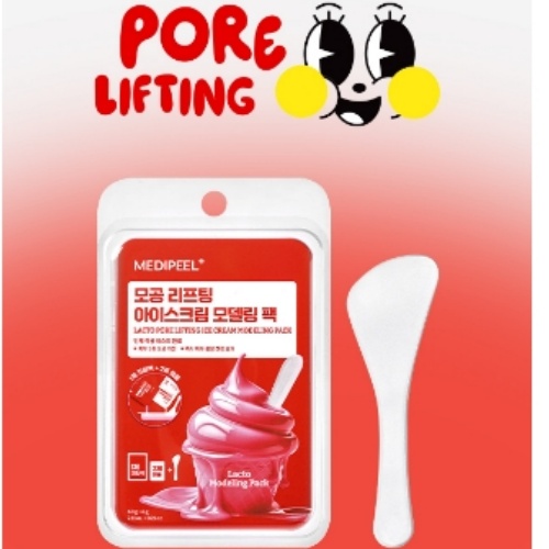 DAISO MEDIPEEL Lacto Pore Lifting Ice Cream Modeling Pack(60g+6g)