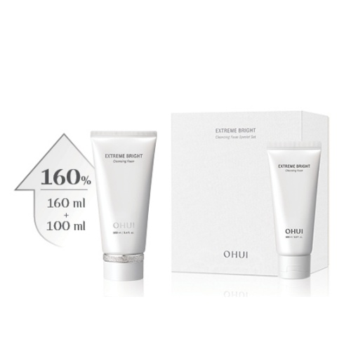 OHUI Extreme Bright Cleansing Foam Special Set