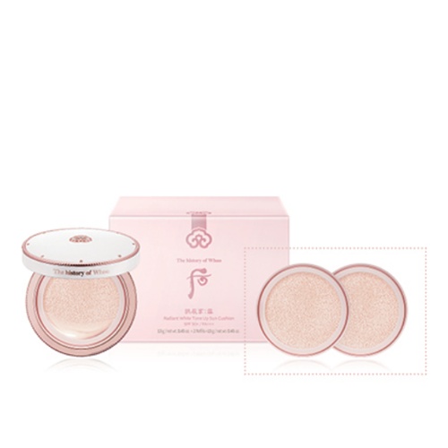 THE WHOO Gongjinhyang:Seol Bright Tone-Up Sun Cushion Special Set