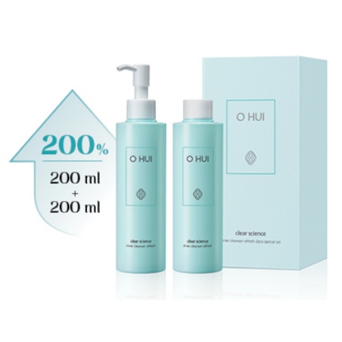 OHUI Clear Science Inner Cleanser Refresh Double Edition