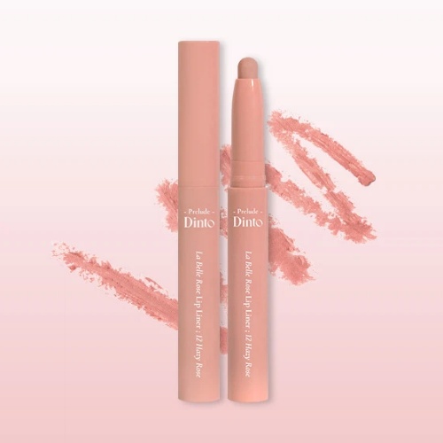 DAISO Prelude Dinto La Belle Rose Lip Liner 1.5g [12 Hazy Rose]