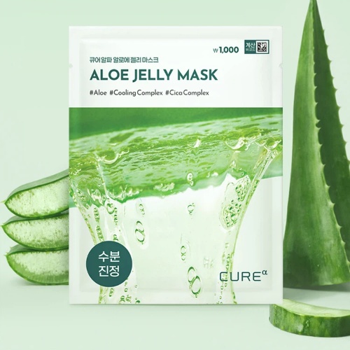 DAISO CURE Aloe Jelly Mask 1ea