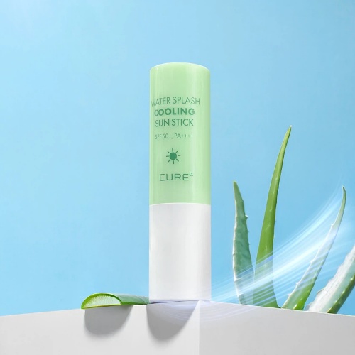 DAISO CURE Water Splash Cooling Sun Stick 11g
