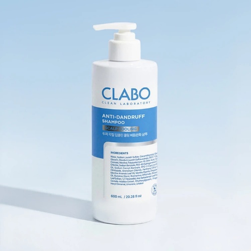 DAISO CLABO Anti-Dandruff Shampoo Scalp Cooling 600ml