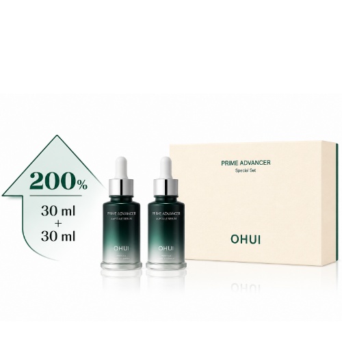 OHUI Prime Advancer Original Energy 100 Ampoule Duo Special Set