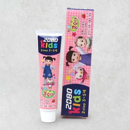 DAISO 2080 Kids 2-Step Toothpaste 70g
