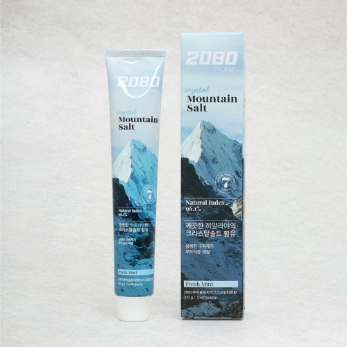 DAISO 2080 Pure Mountain Crystal Salt Toothpaste 100g
