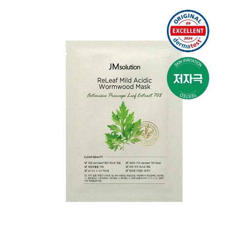 DAISO JMsolution Releaf Mild Acidic Wormwood Mask 1EA
