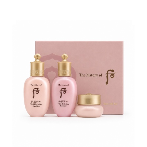 THE WHOO Gongjinhyang: Soo Vital Hydrating 3pcs Gift Set