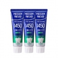 MEDIAN 1450 High Fluoride Toothpaste 160g × 3pcs