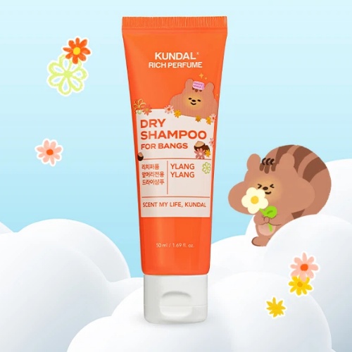 DAISO Kundal Rich Perfume Dry Shampoo For Bangs Ylang Ylang 50ml