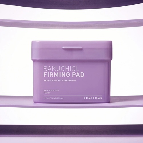 DAISO SOMISOM Bakuchiol Firming Pad 60 Pads / 135g
