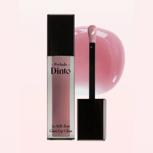 DAISO Prelude Dinto La Belle Rose Glass Lip Gloss (34 Serene Rose)