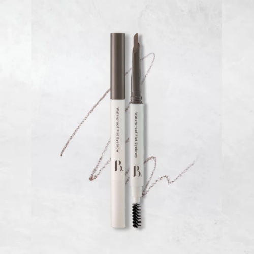 DAISO BONCEPT Waterproof Flat Eyebrow (01 Taupe Gray) 0.15g