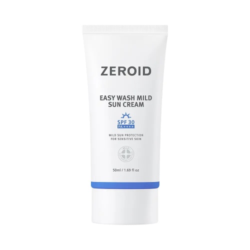 ZEROID Easy Wash Mild Sun Cream SPF50+ PA++++ 50ml