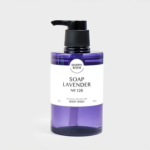 DAISO Happy Bath Original Collection Soap Lavender Body Wash 500g