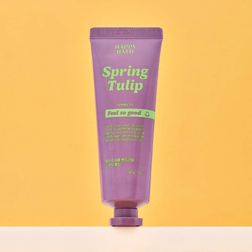 DAISO Happy Bath Feel So Good Perfume Hand Cream 50g (Spring Tulip Scent)