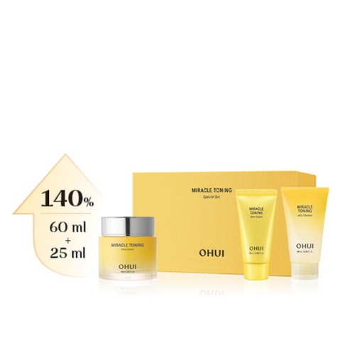 OHUI Miracle Toning Glow Cream Set