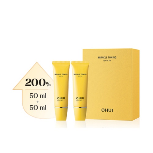 OHUI Miracle Toning Daily Sun Set (2 Pack)
