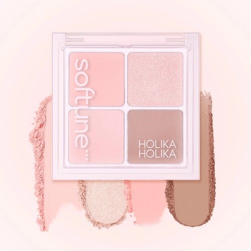 DAISO Holika Holika Softune Mood Palette #01 Peach Melt
