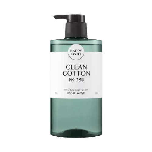 Happy Bath Original Collection Clean Cotton Body Wash 910g