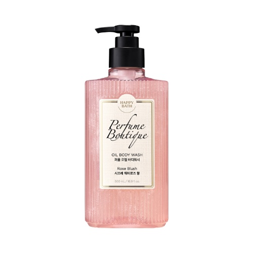 Happy Bath Perfume Boutique Oil Body Wash Chypre Water Rose 500ml