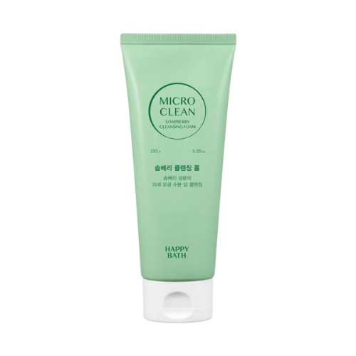 Happy Bath Micro Clean Soapberry Cleansing Foam 150g
