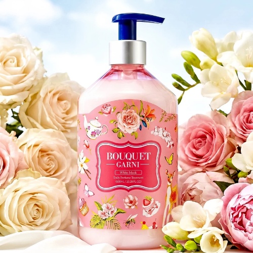 DAISO BOUQUET GARNI Daily Perfume Treatment White Musk 600ml