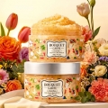 DAISO BOUQUET GARNI Daily Perfume Body Oil Scrub Flower Shop 300g DAISO BOUQUET GARNI Daily Perfume Body Oil Scrub Flower Shop 300g