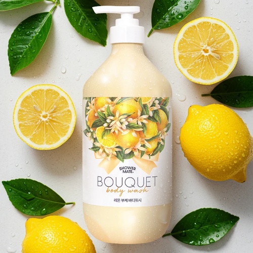 DAISO Shower Mate Bouquet Body Wash Lemon 1000ml