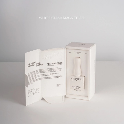 THE FAVORI White Clear Magnet Gel