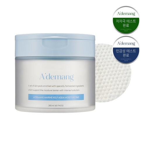 A'demang Marine Kelp Aqua Moisture Toner Pad 60 Pads