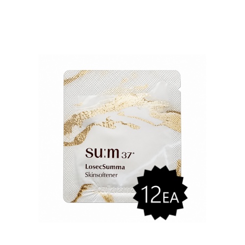 SU:M37 LosecSumma Skinsoftener Sample Sachet 1ml*12ea