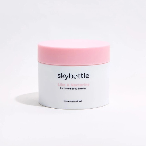DAISO skybottle Like a Nectarine Perfumed Body Sherbet 120ml
