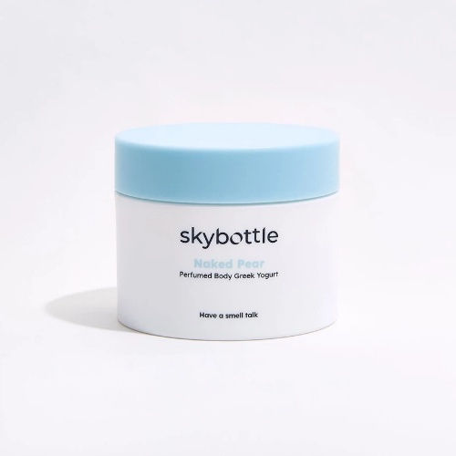 DAISO skybottle Naked Pear Perfumed Body Greek Yogurt 120ml