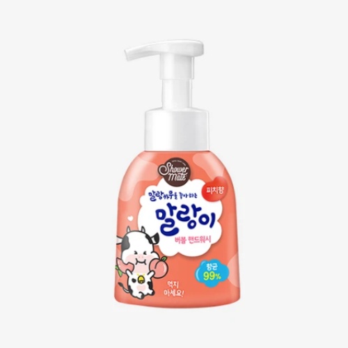 DAISO Shower Mate Pure Bubble Hand Wash Peach Scent 300ml