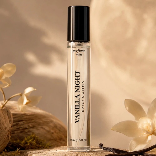 DAISO DAILY COMMA Fragrance Mist Vanilla Night 15ml