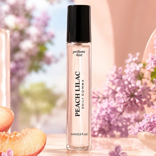 DAISO DAILY COMMA Fragrance Mist Peach Lilac 15ml