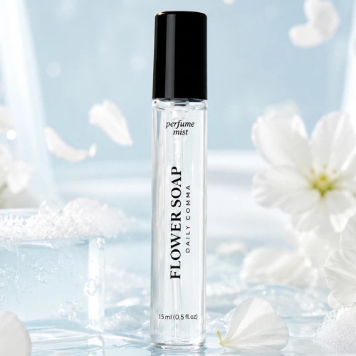 DAISO DAILY COMMA Fragrance Mist Flower Soap 15ml