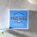 DAISO Shower Mate Goat Milk Soap White Milk Scent 90g