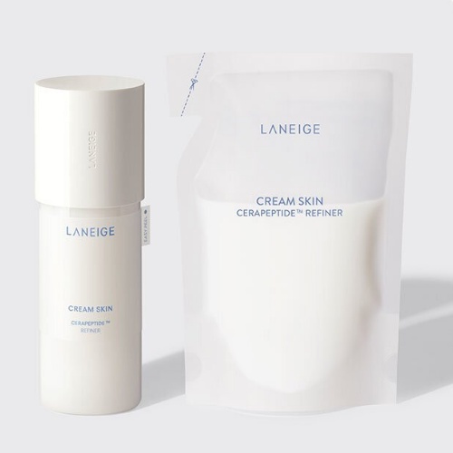 LANEIGE Cream Skin Cerapeptide Refiner 170ml + Refill 130ml