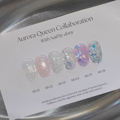 Aurora Queen Collaboration with Nail by Doni Gel Collection