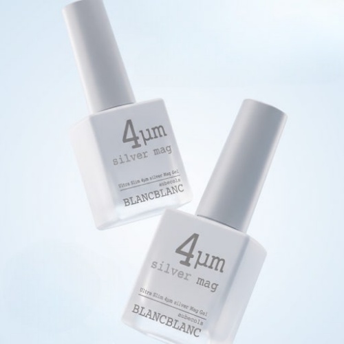 Blanc Blanc Silver Mag Silk Movement Gel BL18 Zero Grey