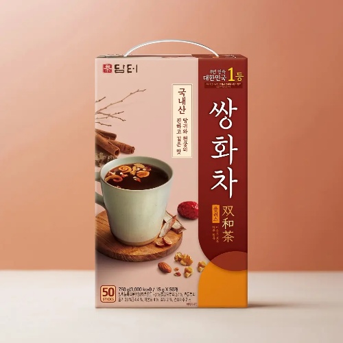 Damtuh Ssanghwa Tea Plus 50 Sticks (15g × 50)