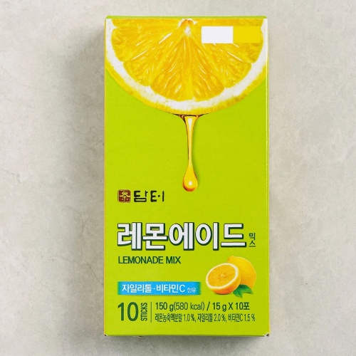 DAISO Damtuh Lemonade Mix 10 Sticks (15g × 10)